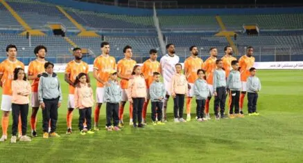 لأول مرة مشاركة 22 طفل من الأبطال مصابي الحروق في مباراة كرة قدم